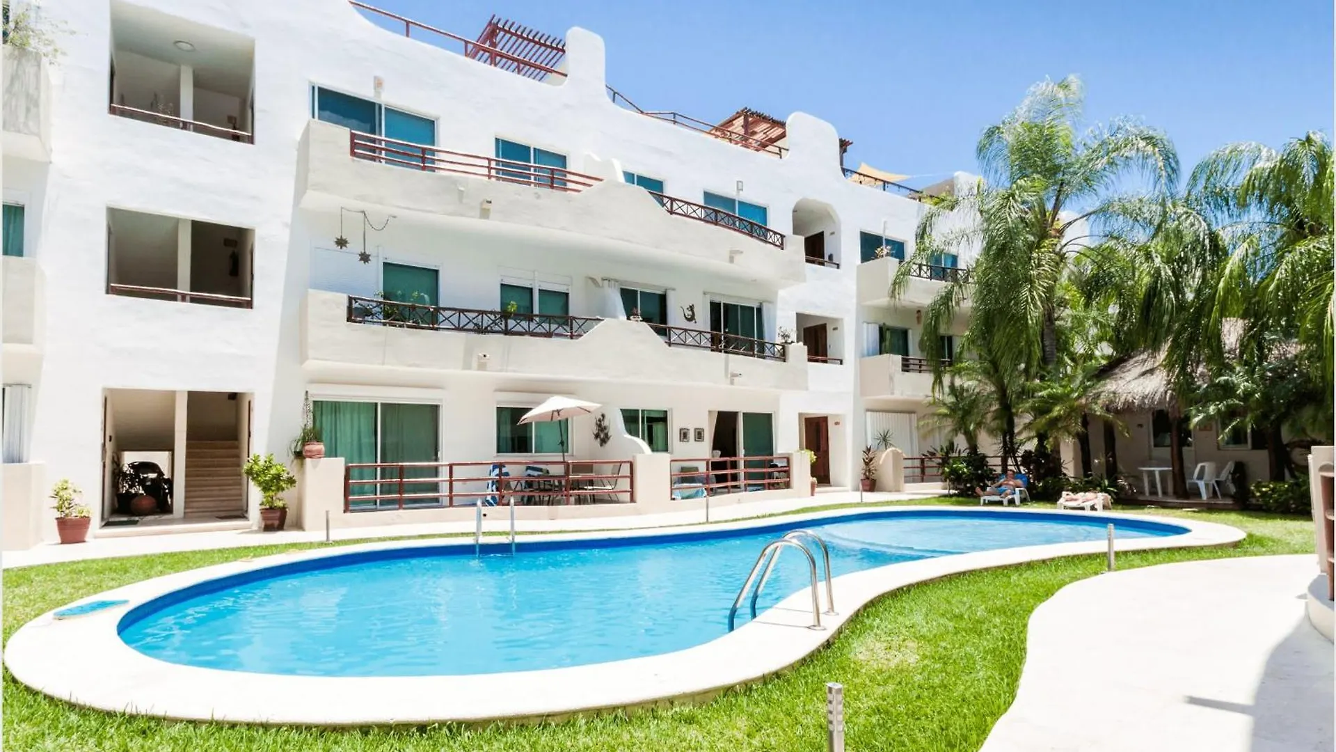 Downtown Penthouse, Pool, Pvt Roof Terrace With Bbq Villa Playa del Carmen