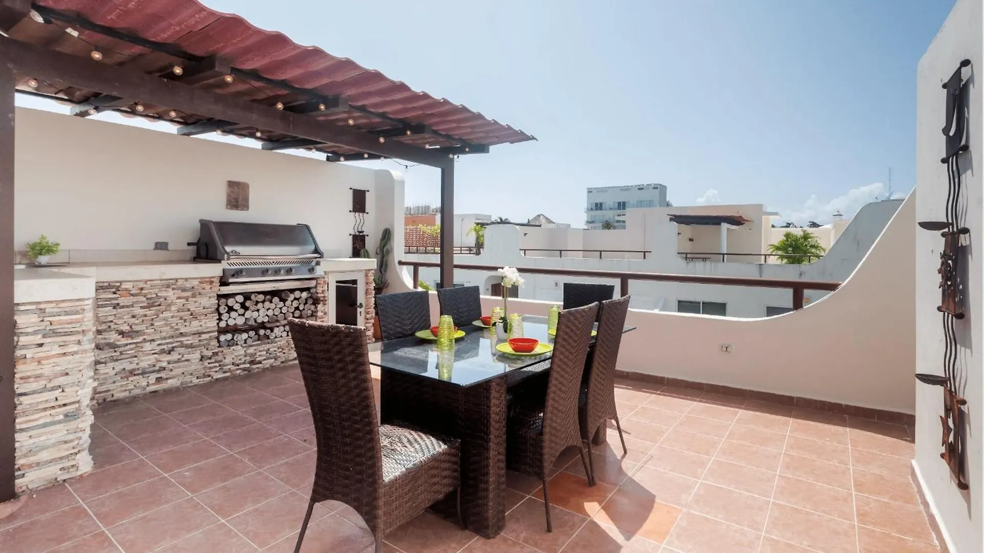 Downtown Penthouse, Pool, Pvt Roof Terrace With Bbq Villa Playa del Carmen Mexico
